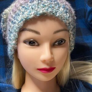 Handmade Multicolor crochet Slouch Beanie